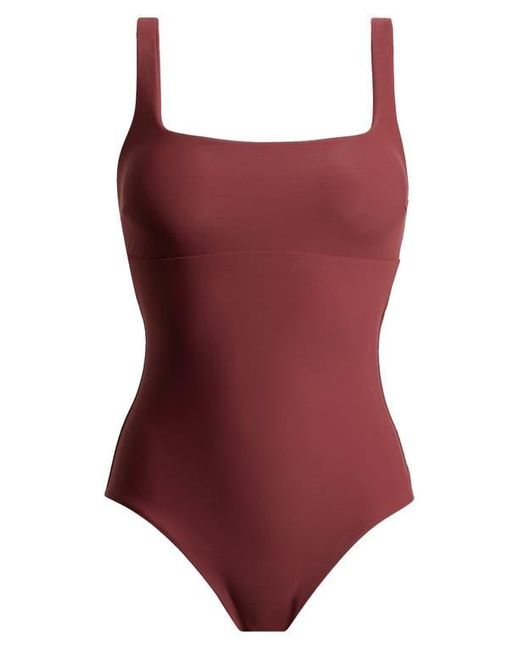 Bondi Born Maika One-Piece Swimsuit in Red | Lyst