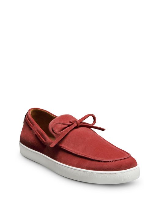 Allen Edmonds Santa Rosa Boat Shoe in Red for Men Lyst