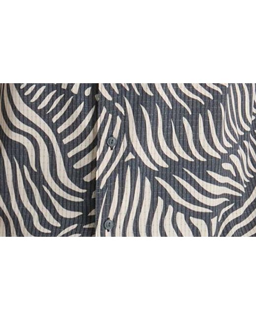 Roark Gray Bless Up Short Sleeve Button-Up Shirt for men