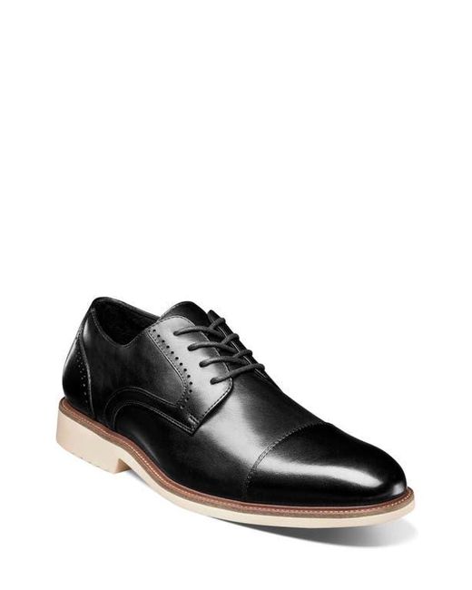 Stacy Adams Black Wesbridge Cap Toe Derby for men