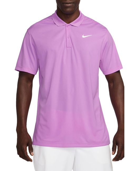 Nike Purple Nike Dri-fit Victory Golf Polo for men