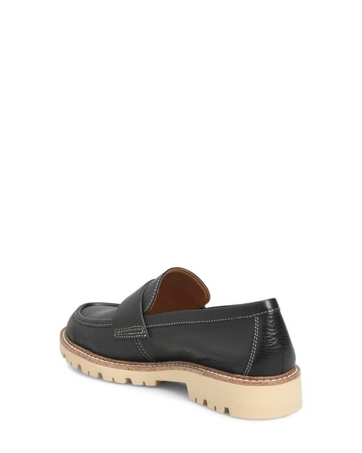 Comfortiva Gray Lug Sole Penny Loafer