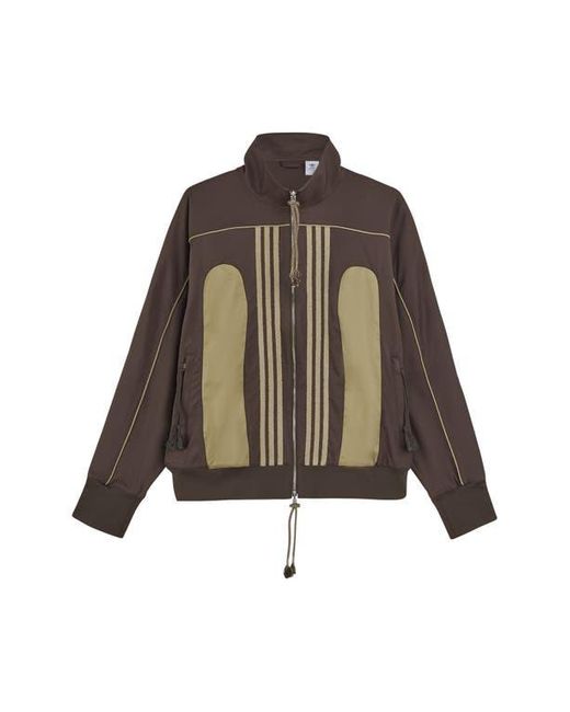 Adidas x Song For the Mute Brown X Song For The Mute Gender Inclusive 3-Stripes Twill Track Jacket for men