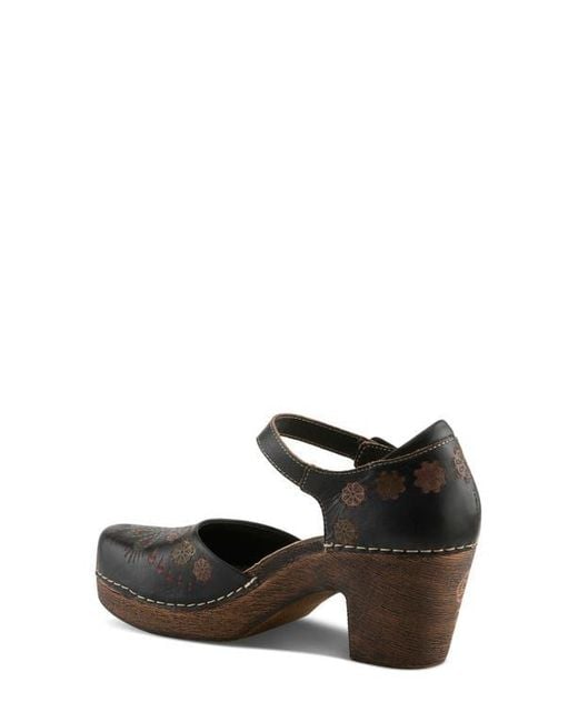 Spring Step Black Bridgitte Clog