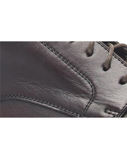 Brunello Cucinelli Black Apron Toe Derby for men