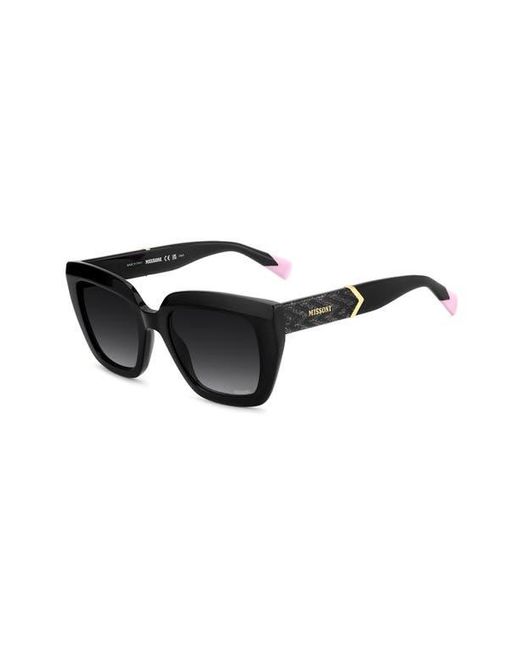 Missoni Black 52Mm Gradient Square Sunglasses