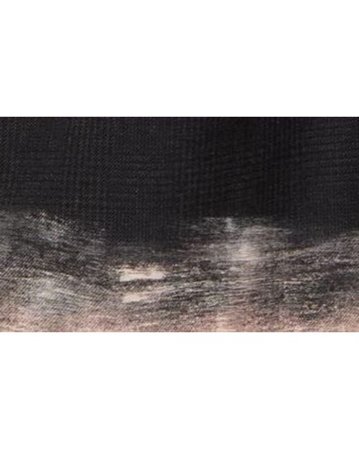 Jason Wu Black Painted Hem Glen Plaid Wool Minidress