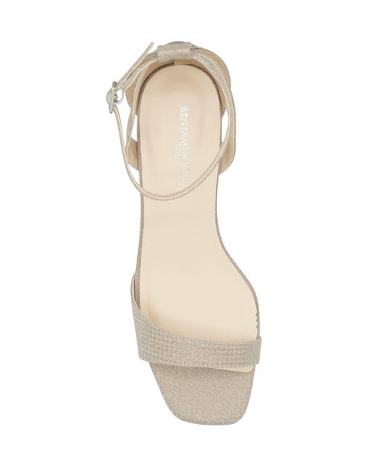 Touch Ups White Lilibet Ankle Strap Sandal