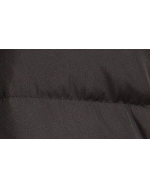 Ralph Lauren Black Crest Patch Down & Feather Fill Hooded Coat