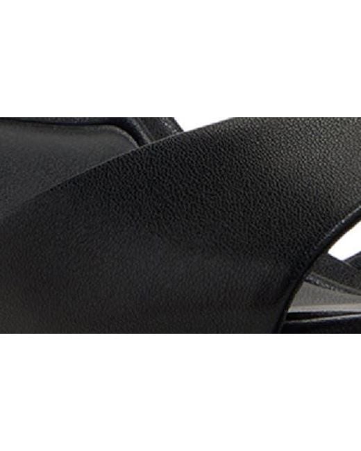 ALDO Black Lothon Ankle Strap Platform Sandal