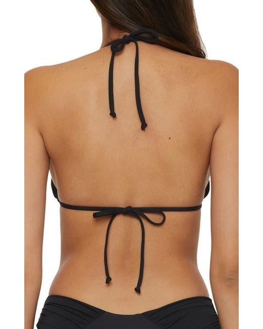 Becca Black Color Code Triangle Bikini Top
