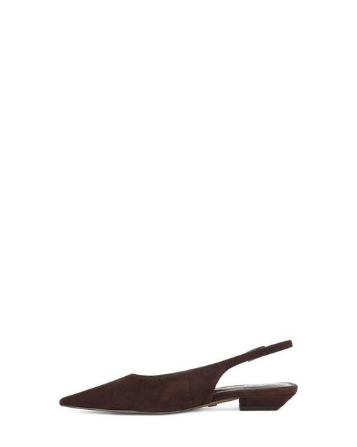 Sam Edelman Brown Netty Slingback Pointed Toe Flat