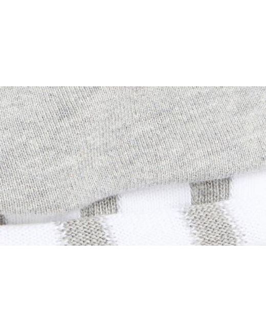 Thom Browne Gray Engineered 4-Bar Beanie for men