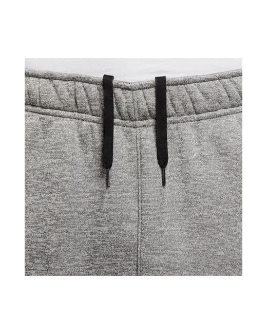 Nike Gray Therma-fit Tapered Training Pants for men