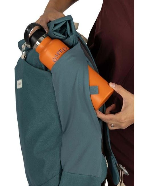 Osprey Green Arcane 24-Liter Roll Top Backpack
