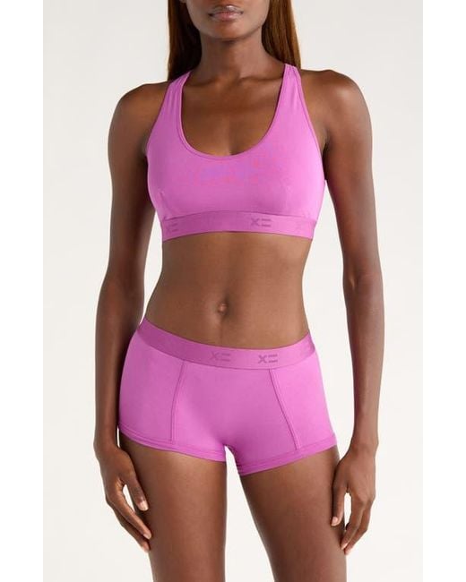 TOMBOYX Pink Stretch Modal Boyshorts
