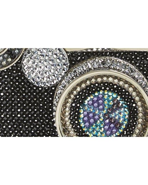 Judith Leiber Gray Crystal Camera Minaudière