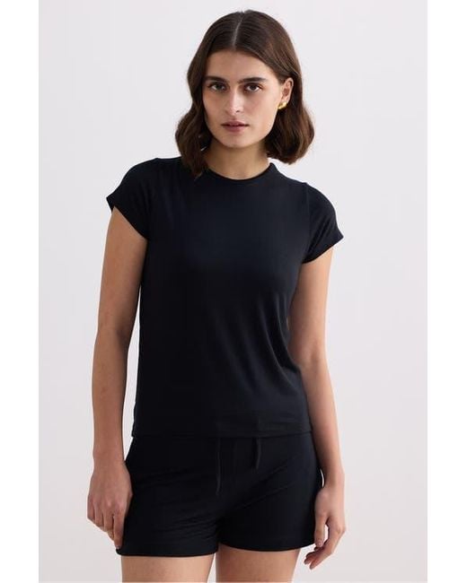 REISTOR Black Essential Short Sleeve Tee Set