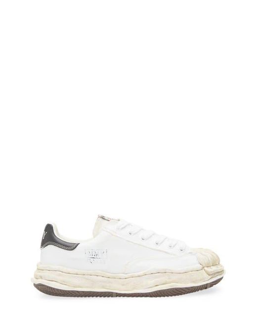 Maison Mihara Yasuhiro White Blakey Og Sole Film Canvas Sneaker for men