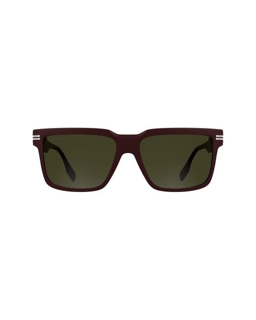 Canada Goose Brown 59Mm Modified Rectangular Sunglasses for men
