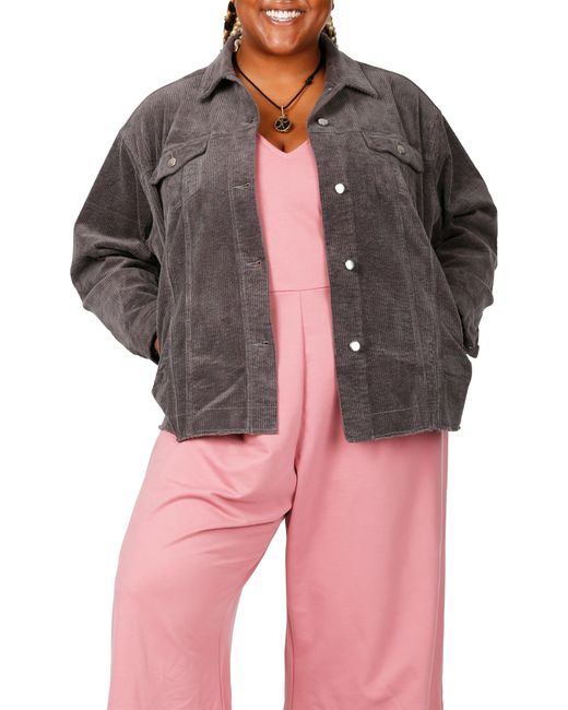 Standards & Practices Multicolor Corduroy Jacket