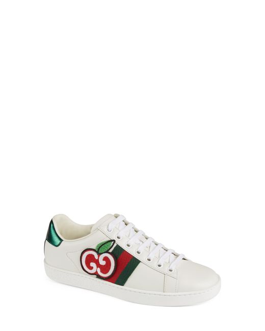 gucci cherry sneakers