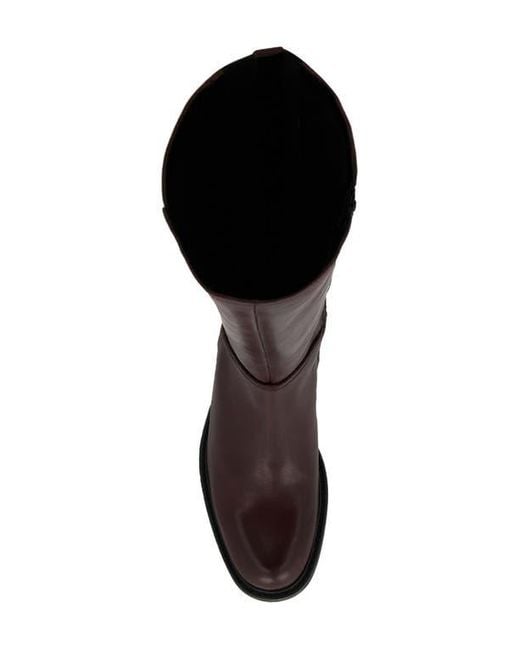 Dune Brown Tia Knee High Boot