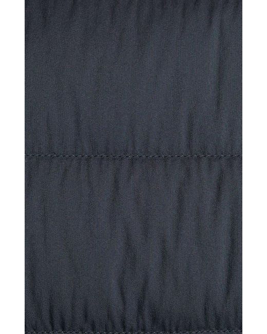 Moncler Blue Barthe Down Puffer Vest for men