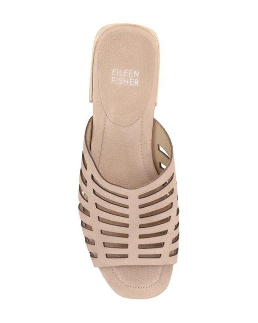 Eileen Fisher Brown Fira Slide Sandal