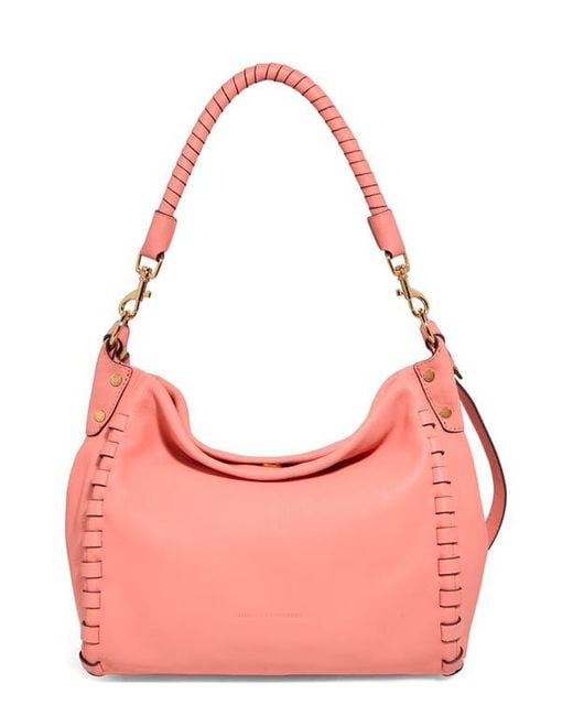 Aimee Kestenberg Pink Zen Leather Hobo