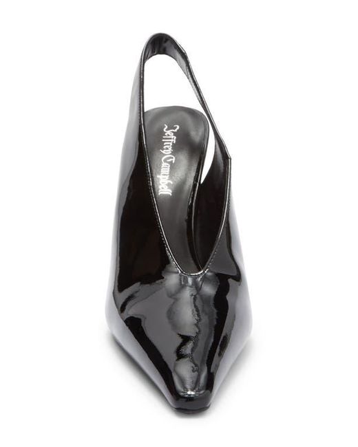 Jeffrey Campbell Black Alimony Slingback Pump
