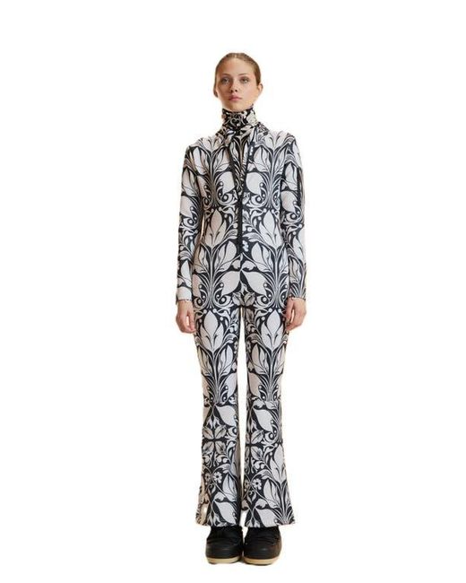 Cynthia Rowley White Bonded Ski Suit
