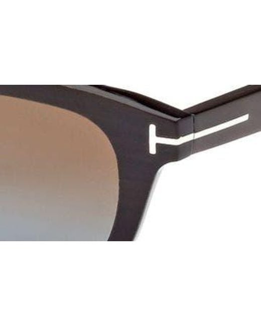 Tom Ford Multicolor 48mm Gradient Polarized Square Sunglasses for men