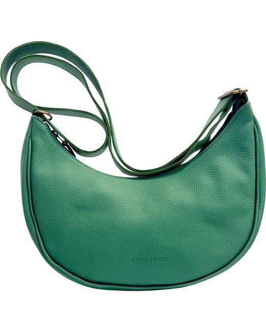 Sarep + Rose Green Moon Hobo Sling Bag 1.0