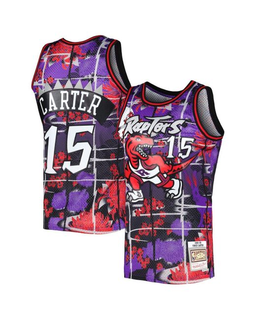 Mitchell And Ness Vince Carter Toronto Raptors Hardwood Classics Lunar