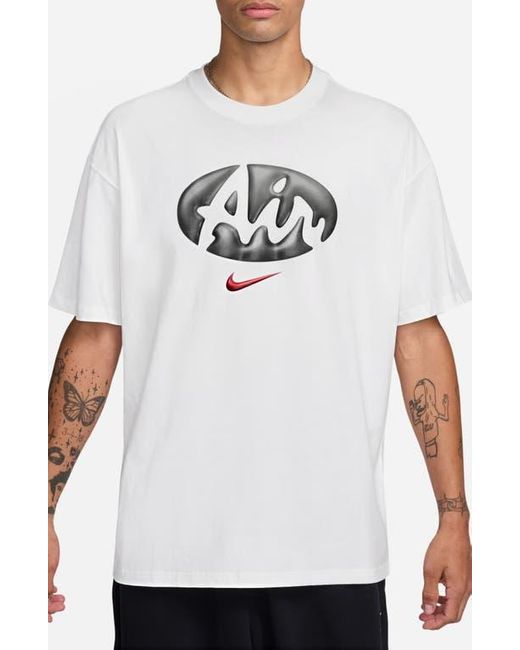 Nike White Air Max90 Graphic T-Shirt for men