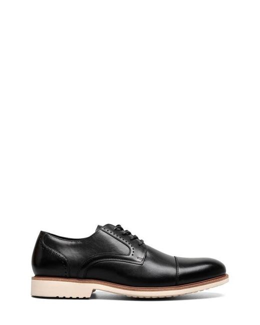 Stacy Adams Black Wesbridge Cap Toe Derby for men