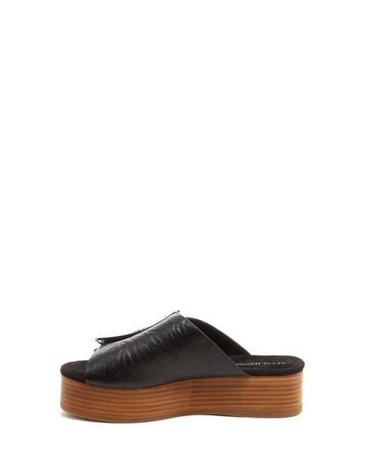 Kelsi Dagger Brooklyn Black Dover Platform Sandal