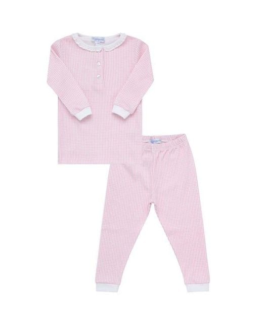 Nellapima Pink Gingham Pajamas