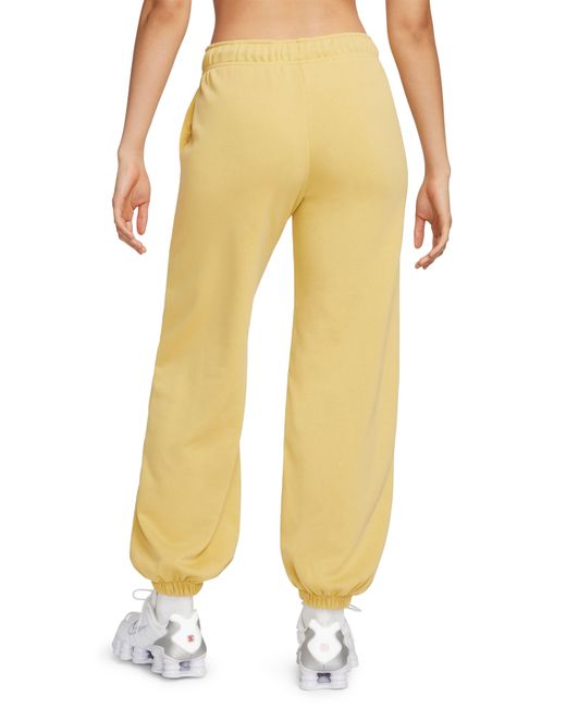 Nike Yellow Air Fleece Sweatpants