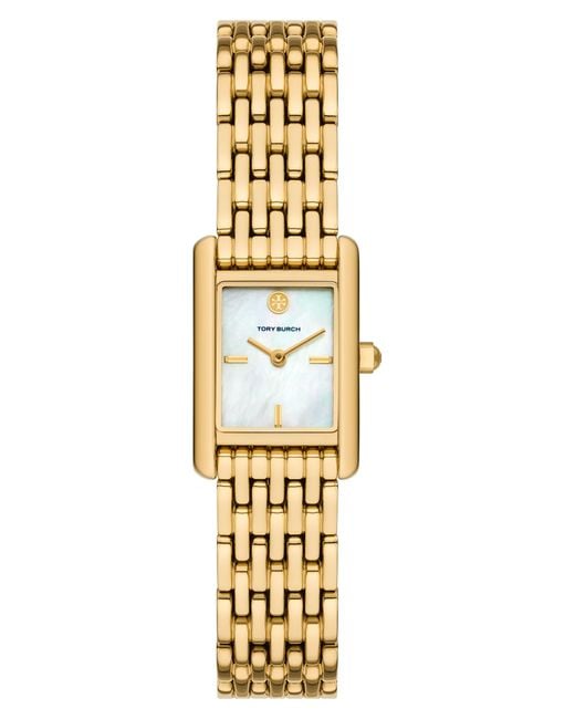 Tory Burch Metallic Small Eleanor Watch, One Size