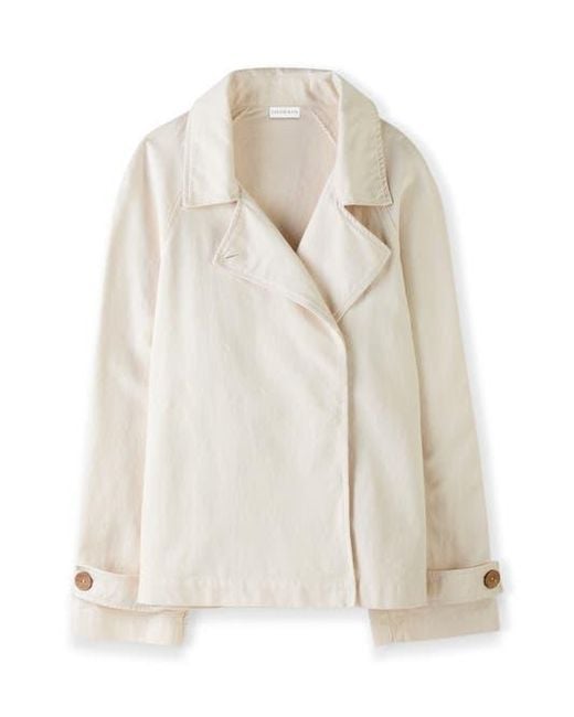 Celtic & Co. Blue Canvas Swing Jacket