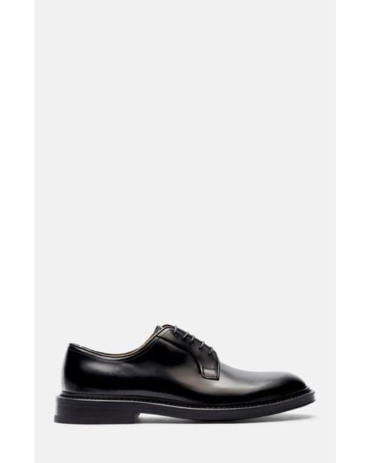 Scarosso Black Harry Derbies for men