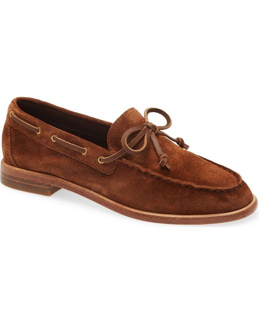 Rag & Bone Brown Carter Boat Shoe