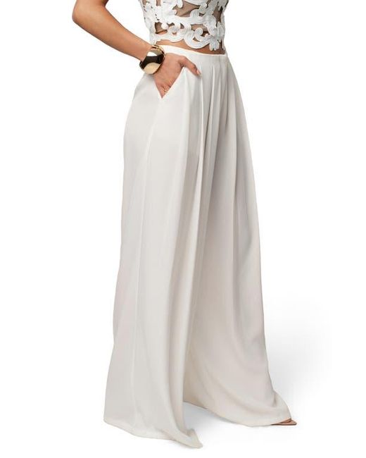 JLUXLABEL White Summer Ease Pants