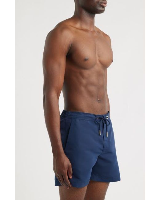 CHE Blue Oceano Drawstring Swim Trunks for men