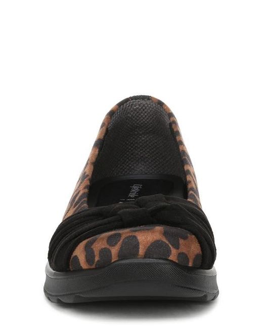 LifeStride Black Glamour Ballet Flat
