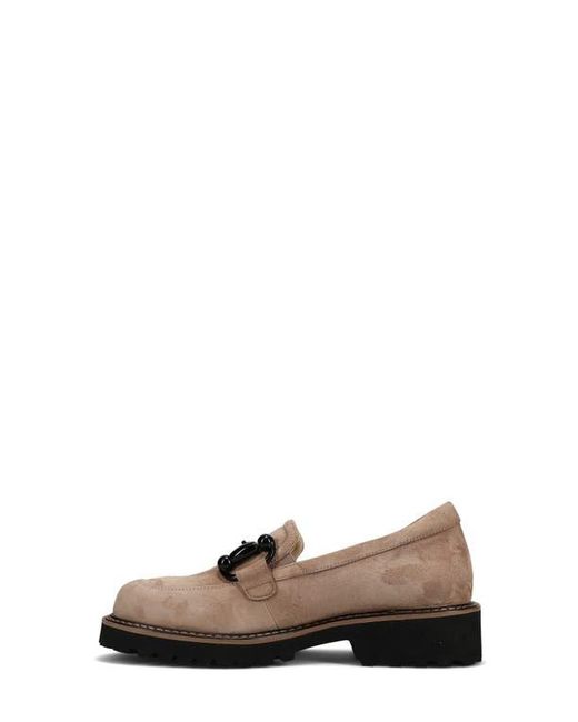 Vaneli Brown Zimmy Platform Bit Loafer