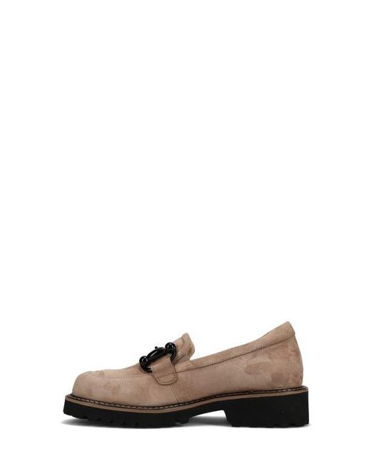 Vaneli Brown Zimmy Platform Bit Loafer