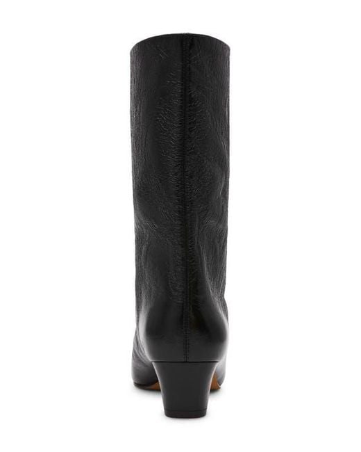 Steve Madden Black Lytton Pointed Toe Boot